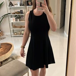 Old Navy Black Tank Swing Dress Size Small Tall